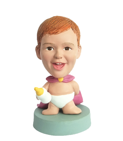Super Hero Baby Custom Bobble head