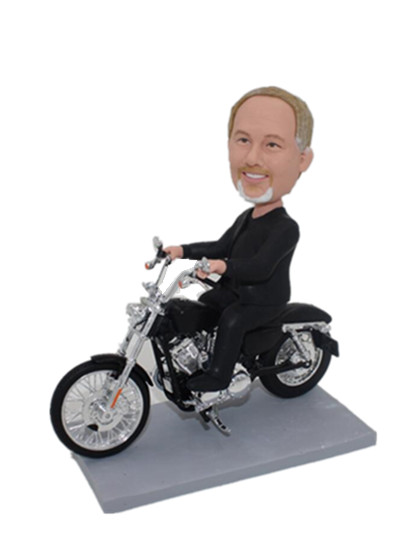Motorcycle Man bobblehead Doll