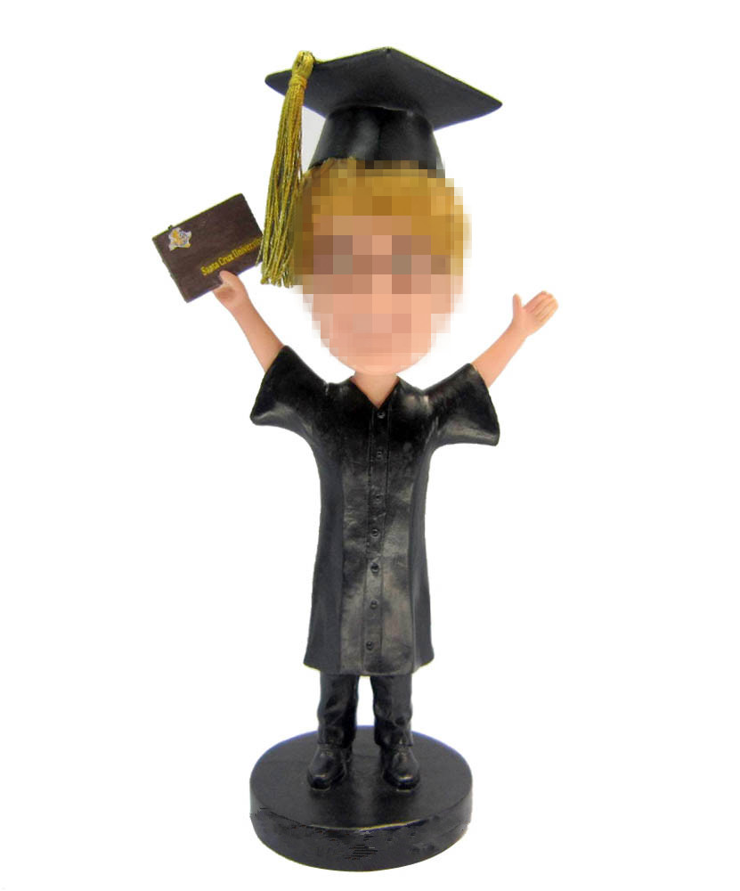 personalized custom graduation cheap bobbleheads doll