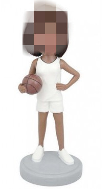  Female Basketball Player Bobblehead Custom made bobblehead dolls 