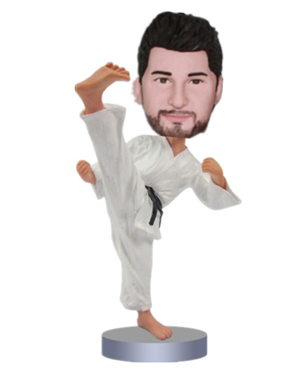 Personalized Taekwondo bobblehead