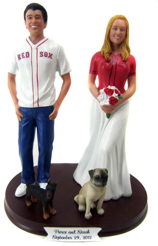Baseball Wedding cake toppers
