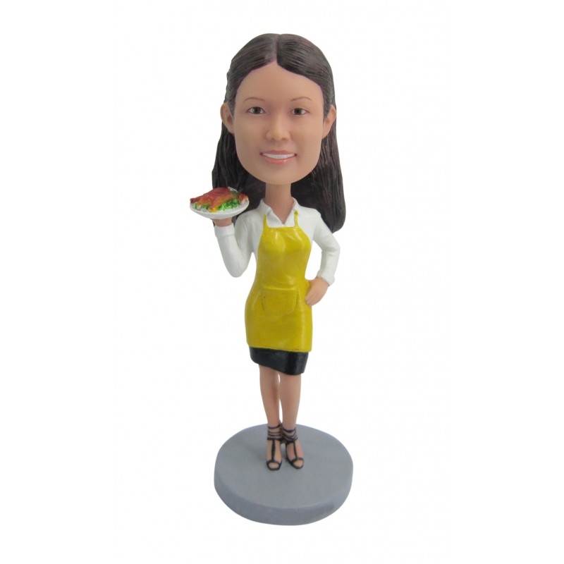 personalized custom cook bobble heads