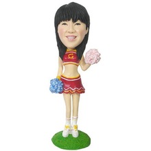 Personalized Cheer custom bobble head doll