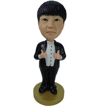 Waiter Custom Bobble Head Doll