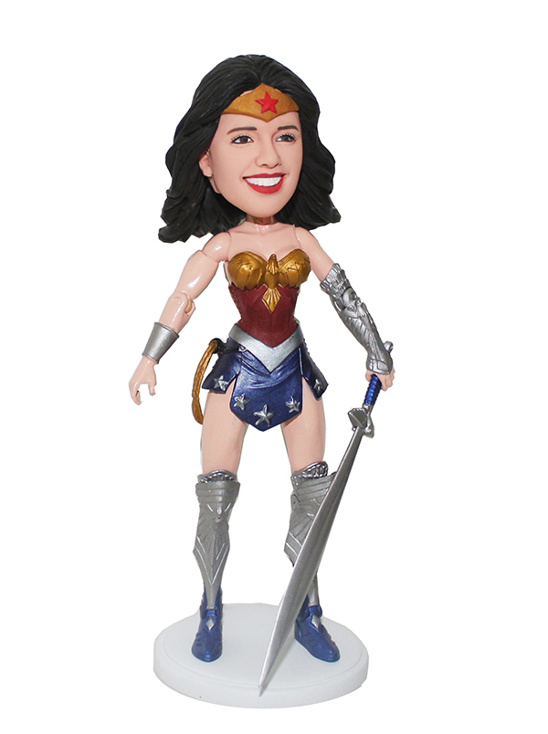 Action Wonder Woman Bobble Head Dolls