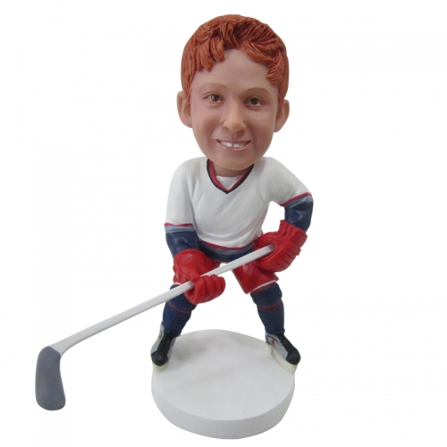 Hockey Player Custom Bobble Heads