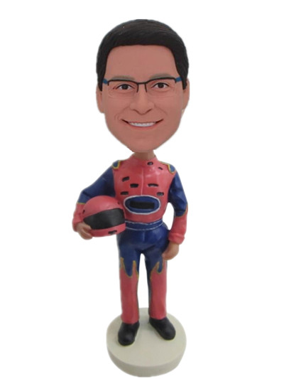 Personalized Custom Racing Driver Bobble Heads