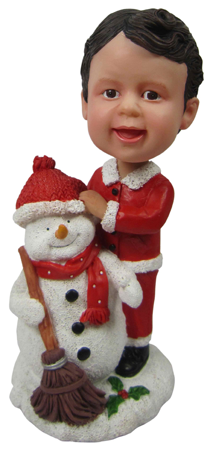 Kid Christmas Gift Bobble Head Doll