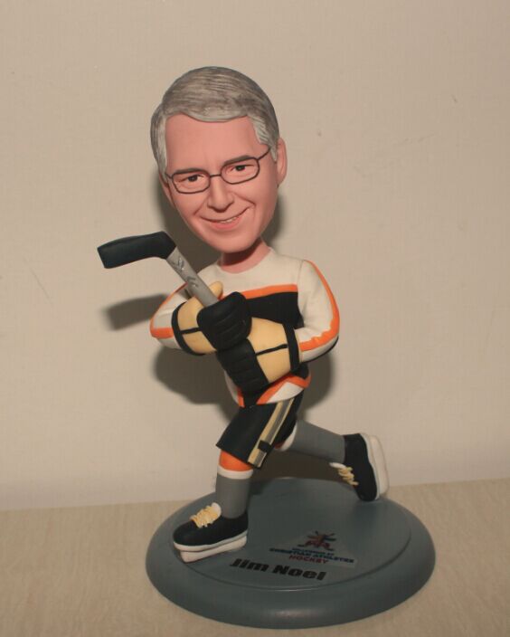 Personalized Bruins Hockey Player Bobble heads