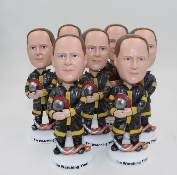 Custom bobble head custom from head to toe 7 dolls