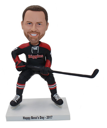 Custom Hockey Bobbleheads Jersey Can Be Changed As Your Request