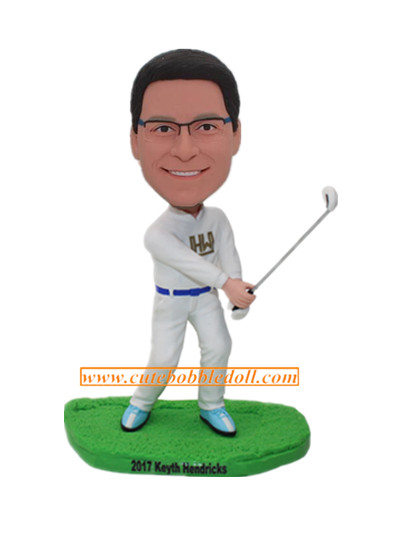 Custom Golf Bobblehead With Your Clothing