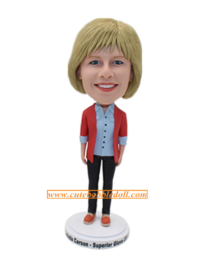 Custom Bobblehead With Your Own Clothing