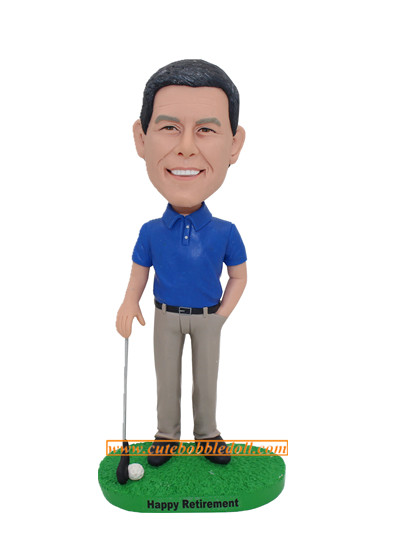 Best Retirement Gift For Golf Fans Custom Golf Bobbleheads