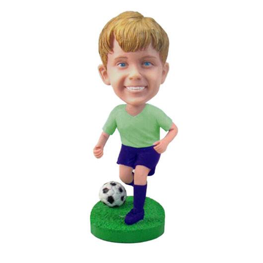 custom soccer bobble head gift for kid
