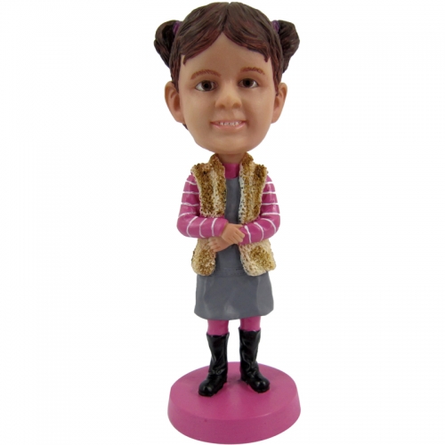 Christmas gift for kid custom bobblehead doll