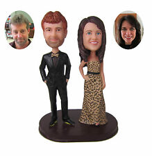 Birthday gift custom couple bobblehead made From Your Photos