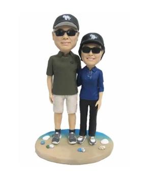 Anniversary gift for couple bobbleheads