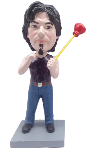 Plumber With Plunger Male Custom