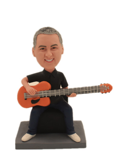 musician bobbleheads of guitar player