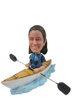female boating bobbleheads