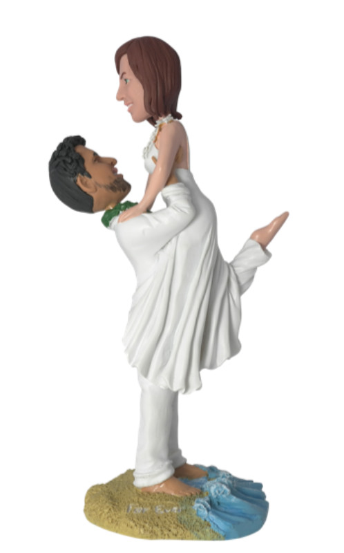 Awesome personalized wedding cake toppers