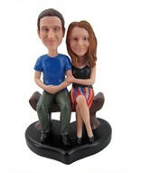 custom couple bobble heads doll