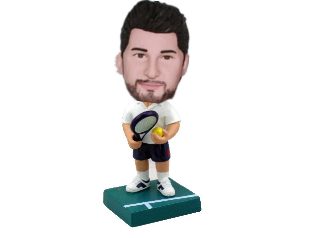 Bobble headTennis Player