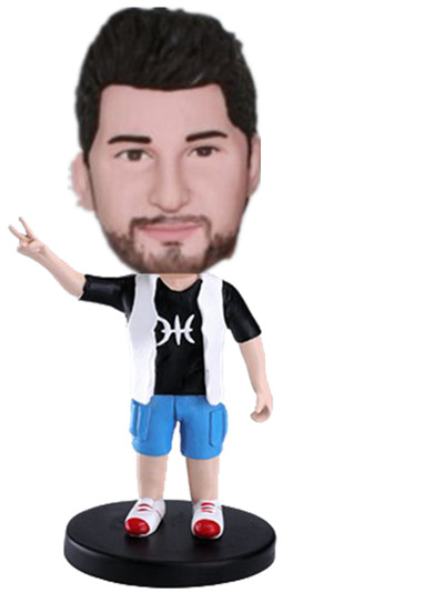 Customized Bobblehead Casual Man