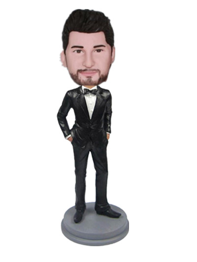 Custom Bobbleheads groomsmen bobbleheads
