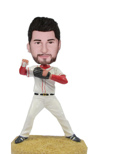 Baseball Catcher bobblehead Doll 