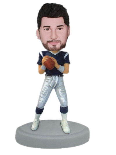 Football Player bobble head doll