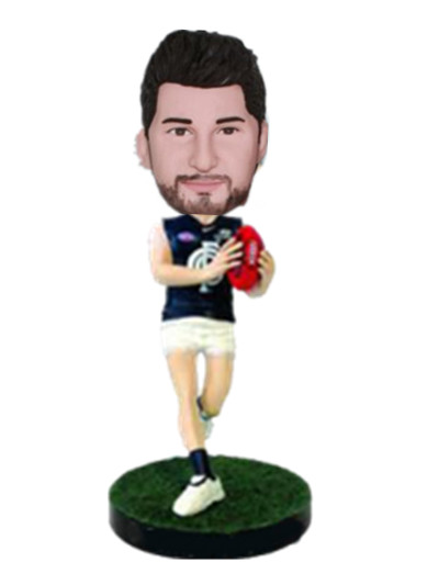 carlton football bobble heads