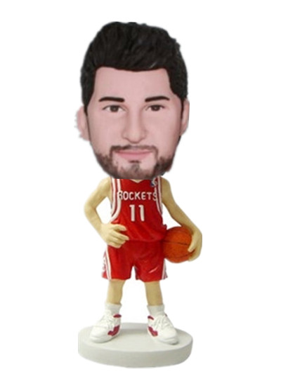 Customize basketball player bobble head