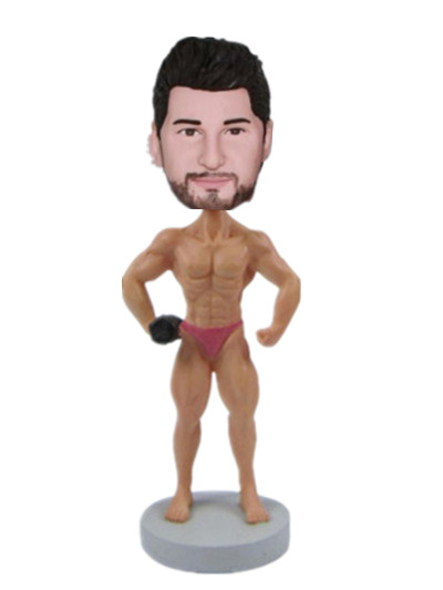 Bobblehead personal trainer