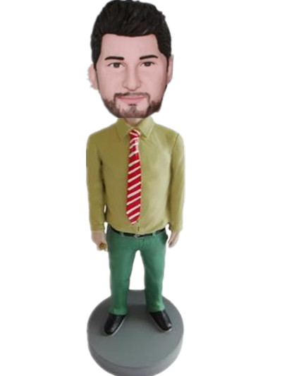 custom bobbleheads casual male 