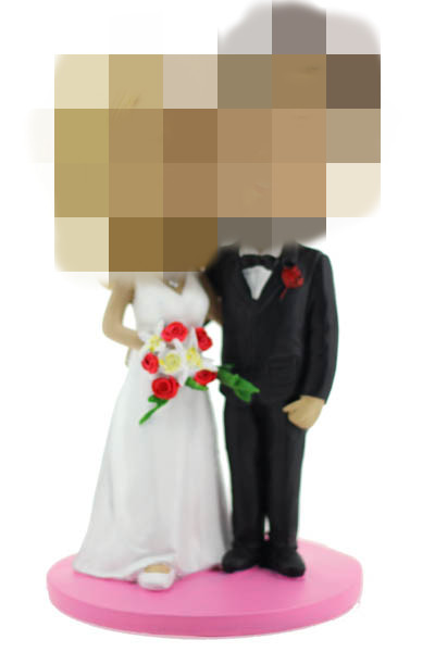 Wedding Couple Bobble Heads