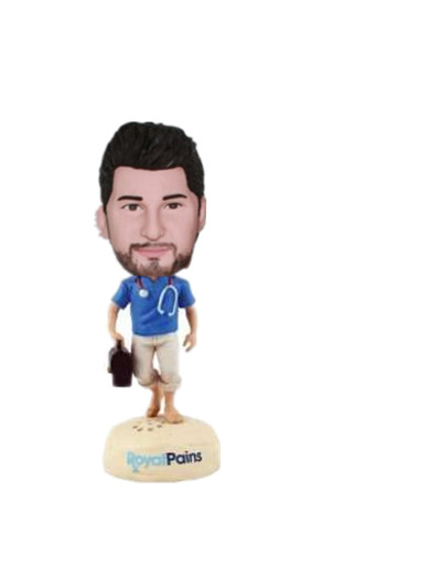 royal pains hank lawson talking bobblehead