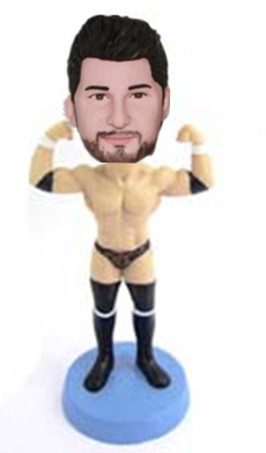 personalized bodybuilder bobble head