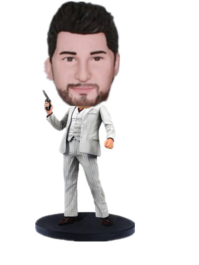 Custom Hitman Bobble Head