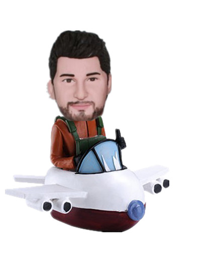 Personalized Bobble Head Pilot