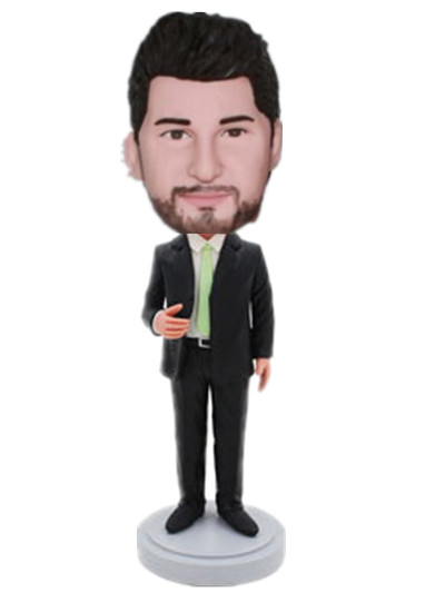 Suit Groomsmen Bobbleheads