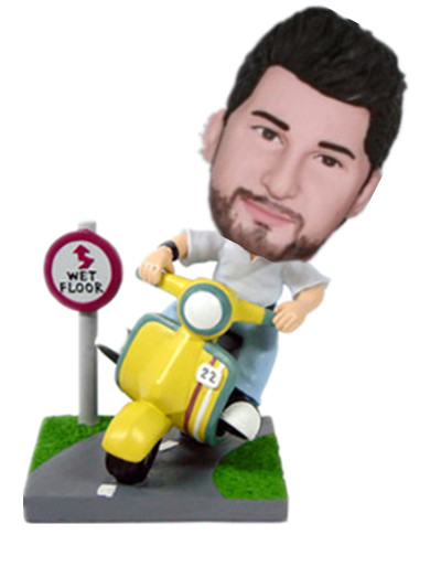 bobblehead motocycle doll