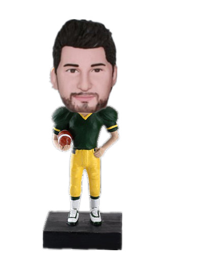 Custom American Football Bobble head doll