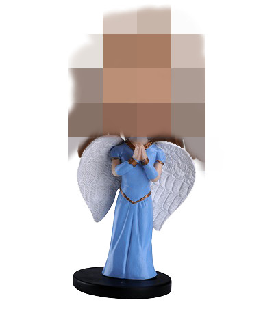 Custom Bobble Head Angel female bobble head