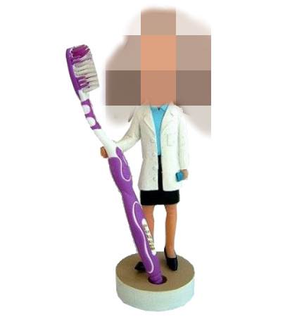 Custom Bobblehead Female Dentist bobble heads