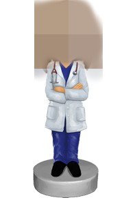 bobble head Female doctor