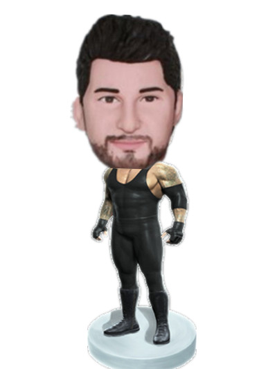 Wrestler bobble head doll