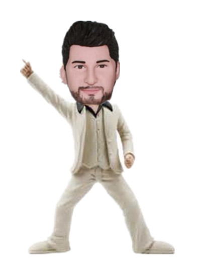 casual male bobblehead 